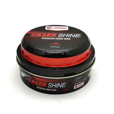 China Recyclable High Quality Car Wax Round Polish Sealing Metal Tin Can Airtight Empty Car Wax Metal Tin Container for sale