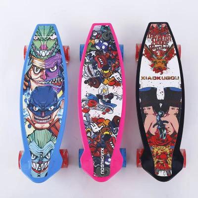 China Factory Direct Sales Kid Board Ridge Cruiser Skateboard 22 Inch Board Fish Cruiser Skateboard Deck For Extreme Sports And Outdoors for sale