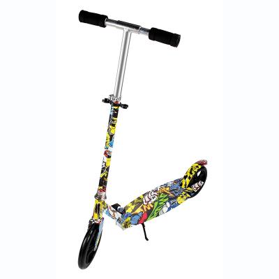 China Child Lightweight Sturdy Wheels Foldable Kids Scooter for Teens and Adults Scooter with Adjustable T-Bar Handlebar for sale