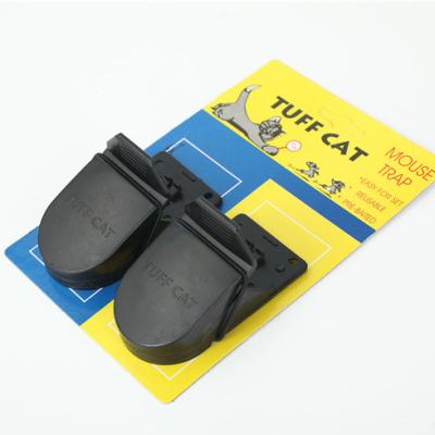 China Power Viable Strong Black Plastic Mouse Trap Portable Small Plastic Mouse for sale