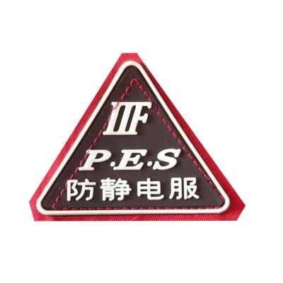 China custom pvc 3d patch soft vinyl rubber pvc plastic patch 3d for sale