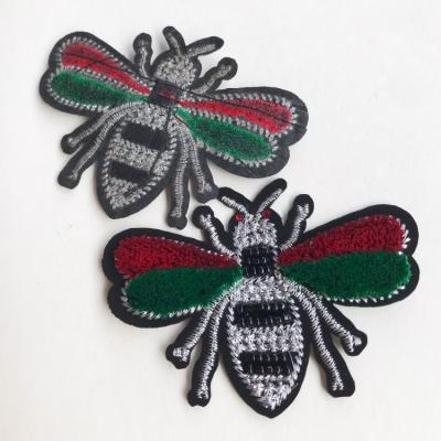 China Other Factory Hot Sales Design Flower Machine Patches Embroidered Logo Decorative Patch for sale