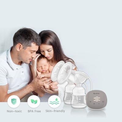 China BPA Free Women's Pumps Lithium Battery Recharged Breastpump Baby Products OEM Accept Breastmilk Pump Video for sale