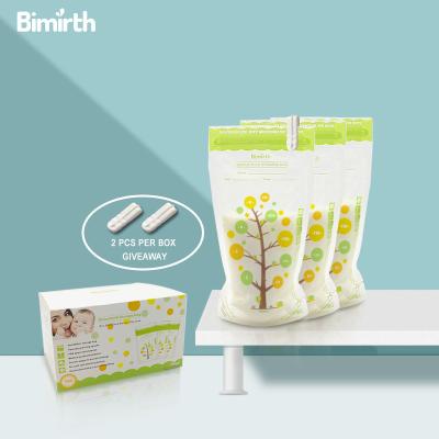 China 112 Pack Bimirth OEM BPA Free Breastmilk Bags Freezer Bpa Free Bimirth Accept Breastmilk Bag Freezer for sale