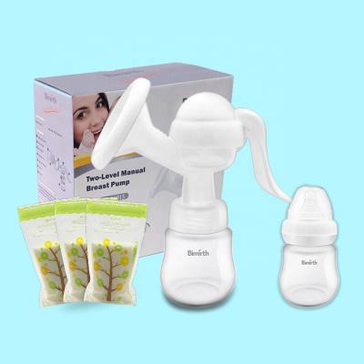 China BPA Free Manual Breast Pump Baby Cheap Dots Best 2021 Trending Breast Milk Pump Videos for sale