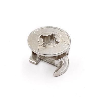 China Modern Nickel Plated Cam Lock Quick Disassembly Furniture Panel Connect Mini Fix Fittings for sale