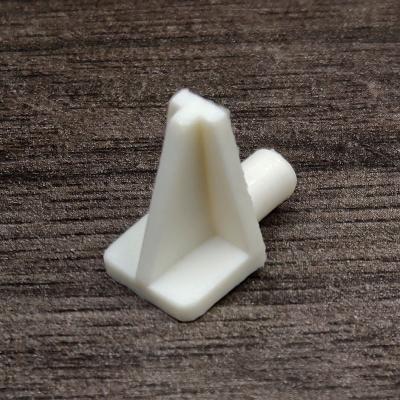 China Small Plastic Furniture Fittings Accessories Hardware Sideboard Shelf Support Bracket Pins for sale