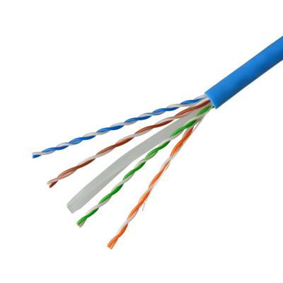 中国 Polyethy Lene 0.58BC裸の銅UTP 4組のCat6ケーブル 販売のため