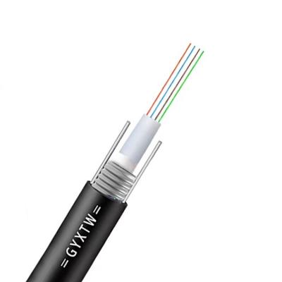 China GYXTW 9 / 125 OS2 Fiber Optic Single Mode Cable 4 - 48 Cores For Duct / Aerial en venta