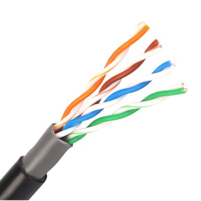 China Wasserdichte 305m im Freien 0.5mm CCA weil UTP Cat5e LAN Cable zu verkaufen