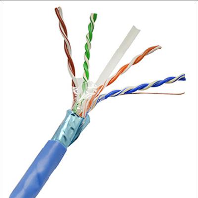 中国 LDPEのジャケット1000ft FTP 23AWG Cat6ケーブル、猫6のイーサネット ケーブル 販売のため