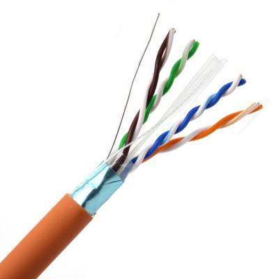 China 1000ft 2 paren 4 paren van Al Tape Cat 6 LAN Cable, Beschermde Kat 6 Ethernet-het Koper van Kabelcu CCA Te koop