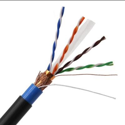 Китай пара SFTP Cat6 PVC 4P 305M защищала кабель ethernet, кабель PVC SFTP Cat6 продается