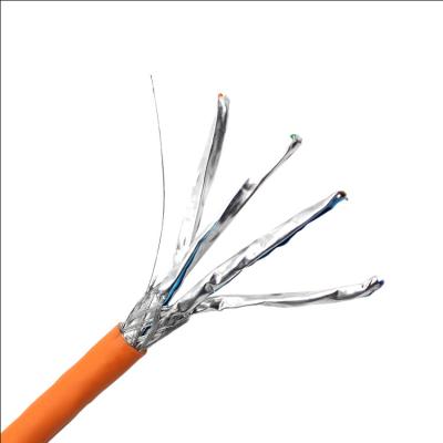 Chine 23awg 650mhz LSZH CAT7 LAN Cable, le chat 7 a protégé le câble Ethernet à vendre