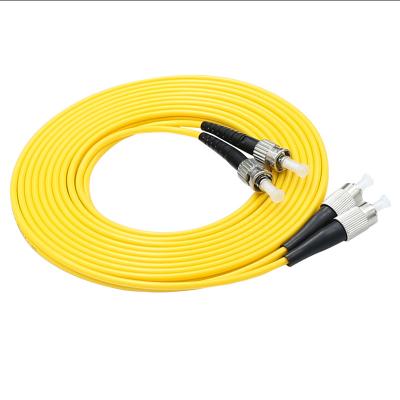 Cina FTTH collegano la fibra ottica in duplex Jumper Cable, saltatori di 3m della fibra mista in vendita