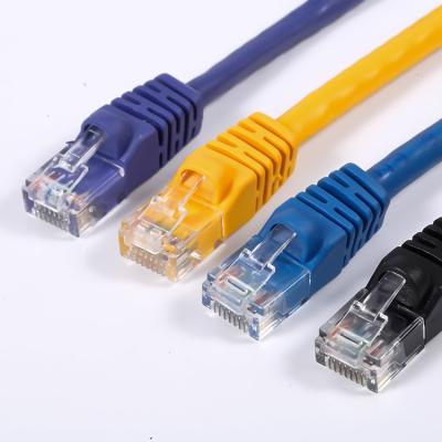 China RJ45 1m Cat5e Patch Cord , LSZH Cat5e Cable For Telecommunication for sale