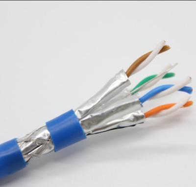 Chine Ftp LSZH Cat6A LAN Cable, câble Ethernet de Cat6a 1000 pi avec du CE RoHS à vendre