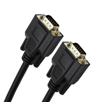 중국 High Quality Gold-plated Connector High speed VGA Cable 1.5m 3m 5m 10m for computer projector monitor screen 판매용