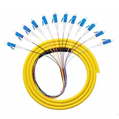 China UPC / PC / APC SC LC ST FC Single Mode Multimode Simplex Duplex SM MM 3 Meters Fiber Optic Patch Cord for sale