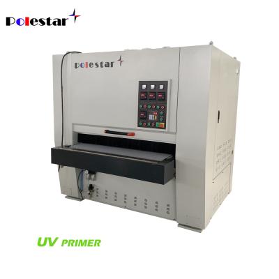 China Building Material Shops Fixed Table UV Coating Line Wide Primer Belt Sander Machine for sale