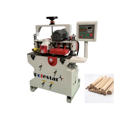 China Factory Pine Wood Round Bar Wooden Finger Making Round Pole Machine for sale