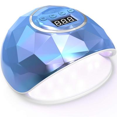 China Custom ABS Logo Nail Dryer 86W Fast Gel UV Lamp Led Nail UV Lamps For Toenail And Toenail for sale