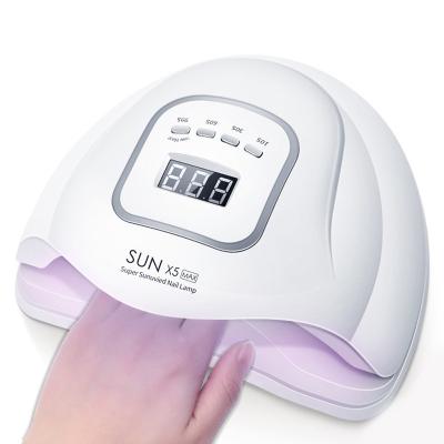 China 120W Sensor Plastic Auto Gel Polish Curing Manicure Led Nail Lamp Nail Dryer for sale