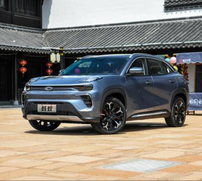 China Fast speed leather luxury electric SUV 130kw lithium battery range 510km ALL ALUMINUM BODY for sale