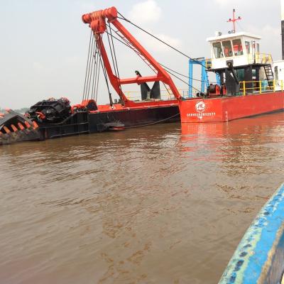 China 5500m3/h China Portable Small Sand Dredger River Sand Mining Te koop