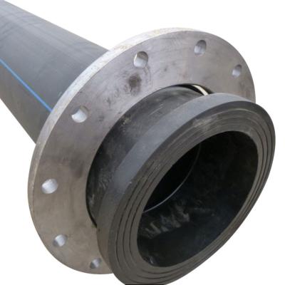 China 20 inch DN560mm Popular HDPE dredge pipe with flanged stub end for sand dredging for sale