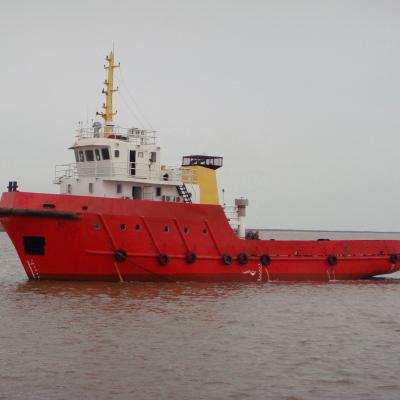 China HIKOS 26m 600hp Steel Tugboat Barge For Sale 1000t International famous brand Engine zu verkaufen