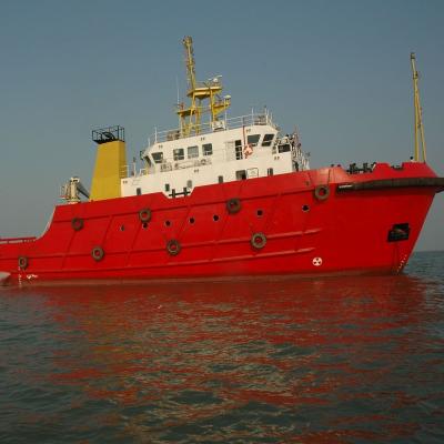 China HIKOS 37m 3400HP Steel Pulling And Towing Tug Boat For Sale 1000t Marine steel for sale