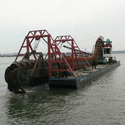 China HIKOS Gravity Bucket Gold Extraction Machinery/Sand Suction Boat/Suction Dredger With High Efficient zu verkaufen