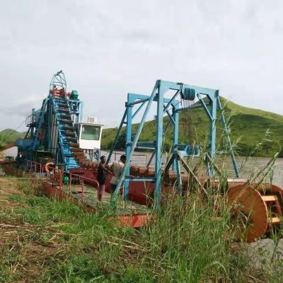 中国 Factory hot sale gold diamond mining chain bucket dredger for sale 販売のため