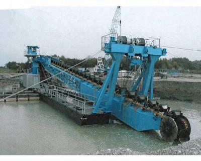 Cina Factory Provide River Used Chain Bucket Dredger For Gold And Diamond Mining in vendita