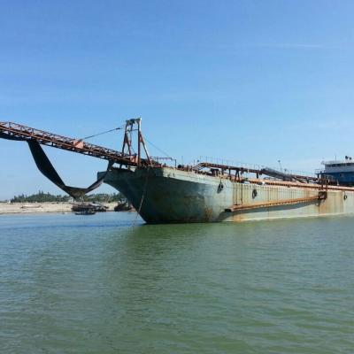 China China HIKOS dredger shipyard 1000 tons sand transportation ship/propelled barge/cargo barge for sale for sale