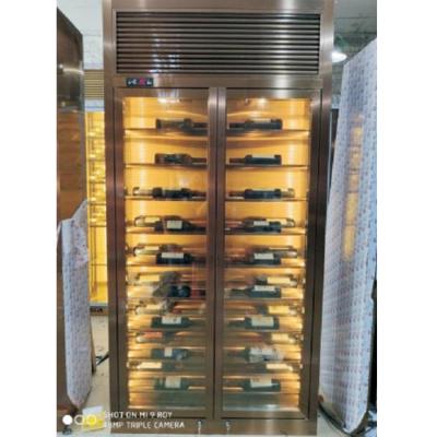 China 2020 Hotel New Arrival 304# Stainless Steel Wine Fridge for sale