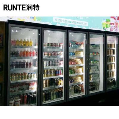 China Single-temperature New Style Commercial Energy Drinks Display Fridge for sale