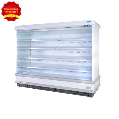 China Durable Multideck Factory Direct Commercial Refrigerator For Fruits And Beverages for sale