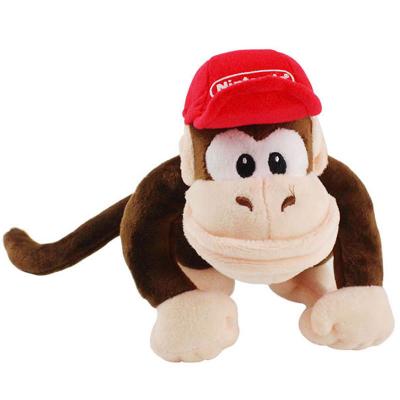 China Stuffed Plush 20cm Mario Bros Game Toys Diddy Monkey Plush Toy Soft Stuffed Animals Dolls Birthday Gifts For Children for sale