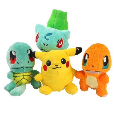 China 15cm Plush Cartoon Anime Bulbasaur Squirtle Charmander Plush Toys Soft Stuffed Animals Doll Gifts For Kids for sale