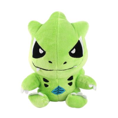 China Plush 20cm Anime Tyranitar Plush Toys Soft Stuffed Animals Peluche Cartoon Doll Birthday Gifts For Children for sale