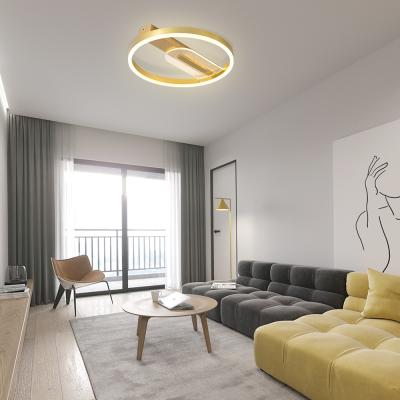 China Modern Design Modern Decorative Indoor Contemporary Bedroom Flat Ceiling Panel Smart Led Light Fixture for sale