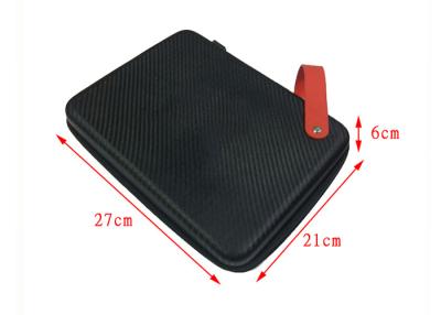 China Small Size Lenovo Laptop Case Carbon Fiber PU Fabric with Handle 270*210*60mm for sale