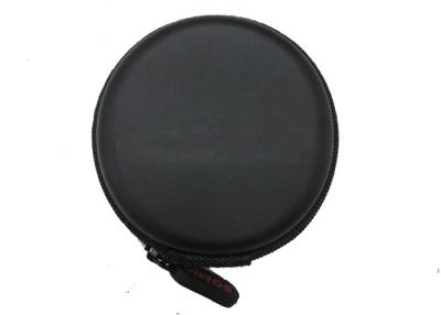 China Round Hard Shell Headphone Case , Portable Headphone Case LT-V82004 for sale