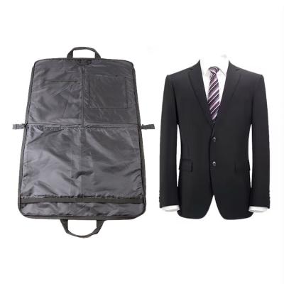 중국 Black Garment Suit Bags For Travel Breathable Dresses Cover Bag Moth Proof Garment Bag 판매용