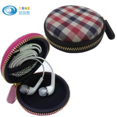 China Eco Travelling EVA Headphone Case , Waterproof Mini Hard Earphone Case for sale