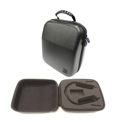 China Portable EVA Headphone Case , Hard Shell Earphone Carrying Case PU + EVA for sale