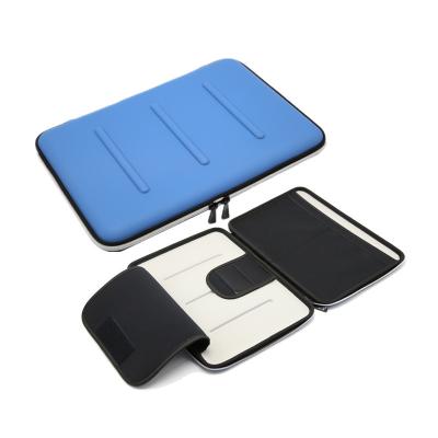 China Blue Custom Logo Laptop Carrying Case , Shockproof 11.6 Laptop Hard Case for sale