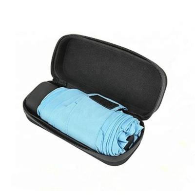 China Small Umbrella Hard Eva Case , Shockproof EVA Travel Case With Zipper Lock for sale